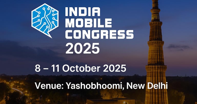 INDIA Mobile Congress 2025 in India Exhibition Stand Designers  Exhibition Booth Builde