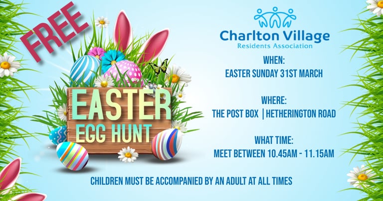 Easter Egg hunt poster