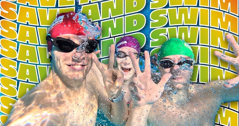 5 easy swim sets, save and swim by enduranceID
