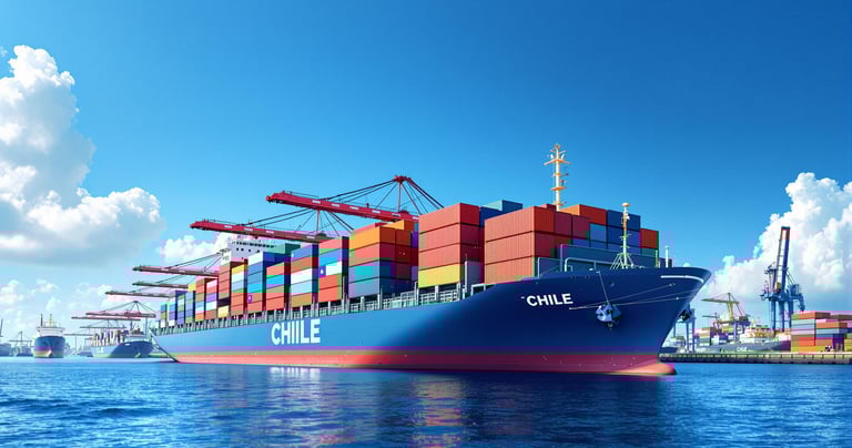 envios a chile de malasia maritimo