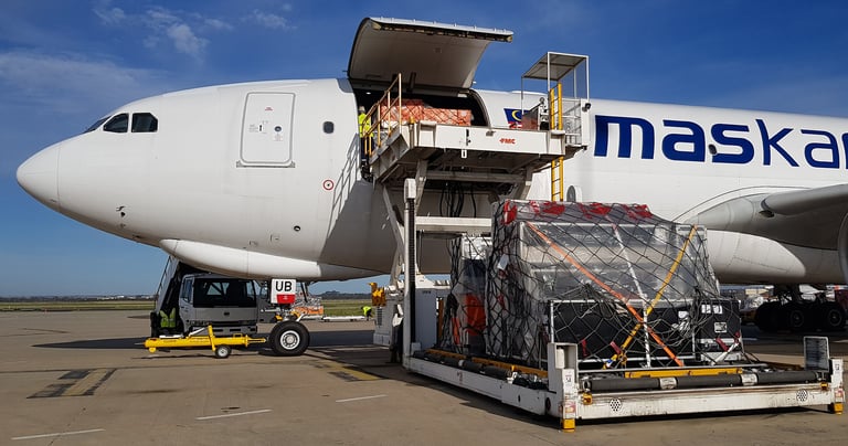 envio aereo de malasia