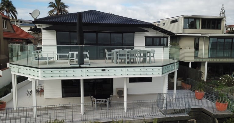 Recladding Project:   Omana Esplanade, Maraetai