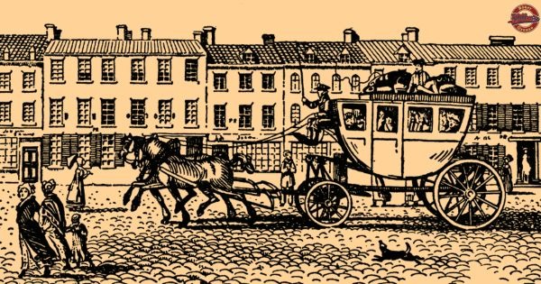 Ink block print of the main thoroughfare of the old country village of Böner.