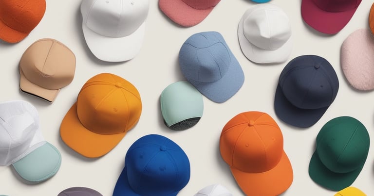 A stylish cap resting on a table with a simple Erasmus embroidery.