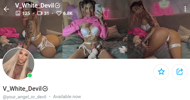 V_White_Devil OnlyFans model