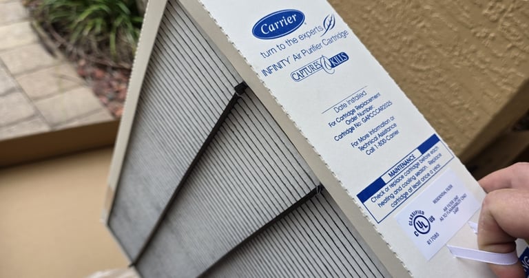 carrier air filter hvac