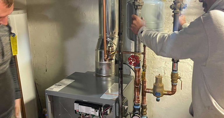 furnace installation