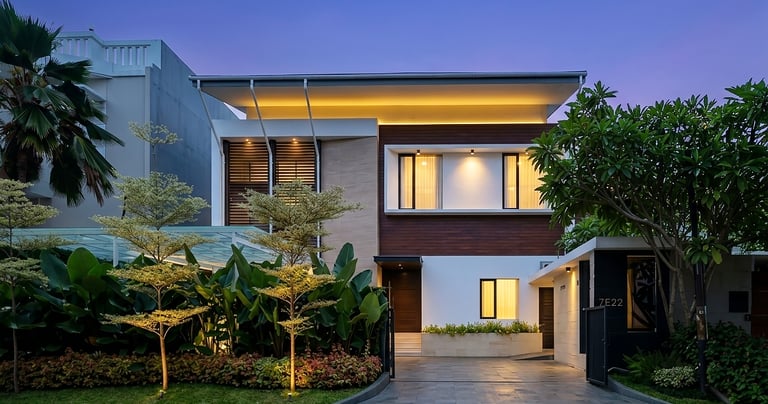Jasa arsitektur & interior rumah mewah modern Jakarta, BSD, Serpong, PIK, Karawaci