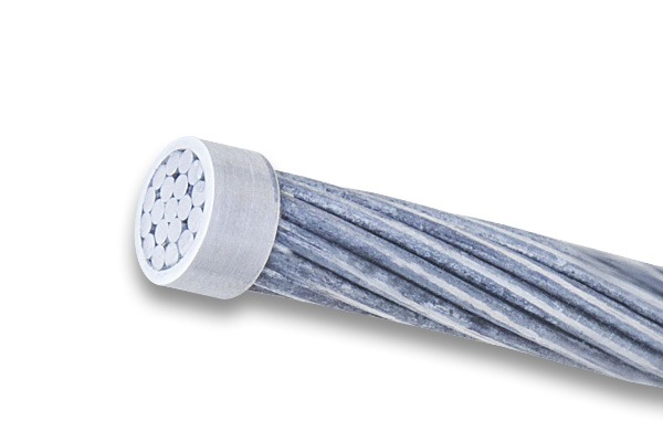 a close up of a cable wire with a white background Kabel Metal Indonesia
