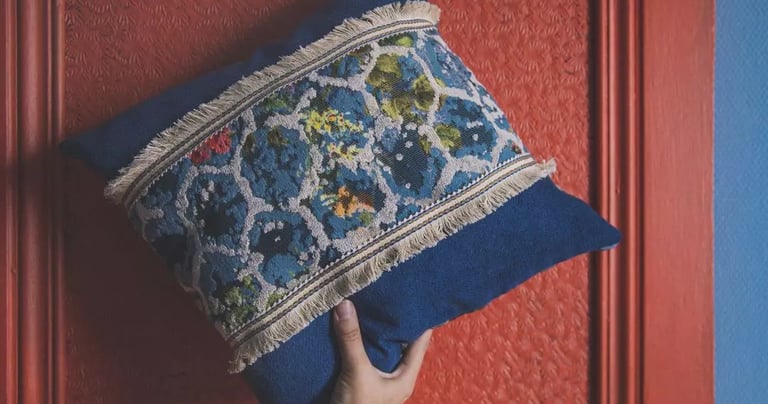 coussin original pour chambre à louer