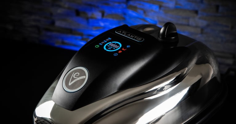 Domowa myjka parowa EV Atlantis do ekologicznego czyszczenia bez chemii. Rozwiązanie dla domów, butików i salonów SPA.