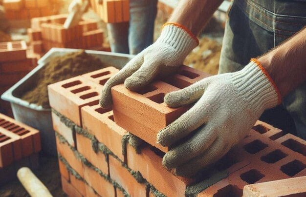 duvar örme, tuğla duvar uygulamaları, gazbeton duvar