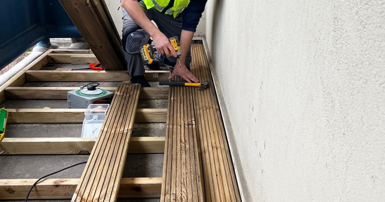 handyman install decking