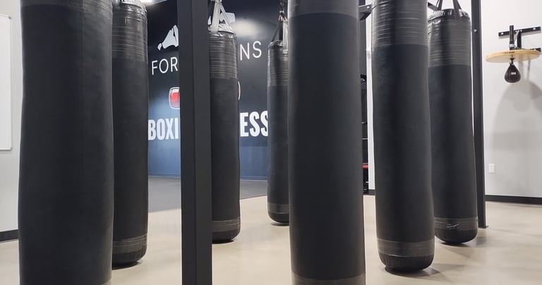 Boxing heavy bags