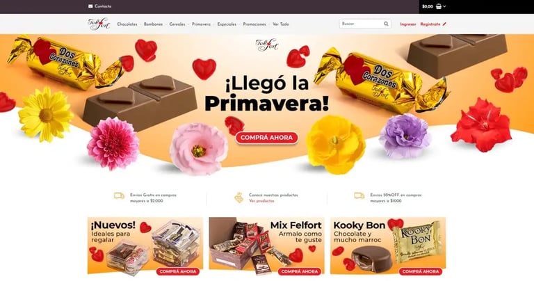 Sitio web Felfort