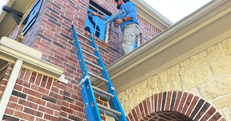 residential window cleaning and window washing
