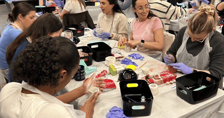 Team building workshop for IWD at Softcat Bristol