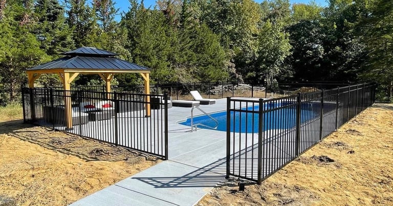 aluminum fence