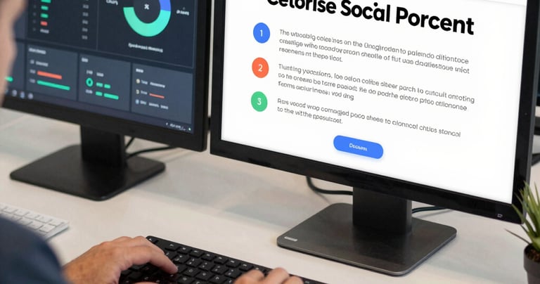 green and white braille typewriter