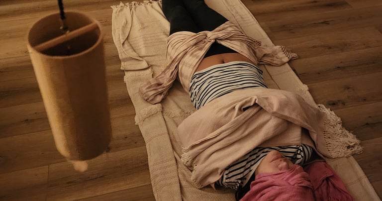 soin rebozo post-partum