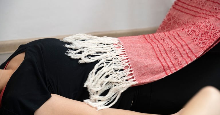 tissu rebozo châle mexicain postpartum