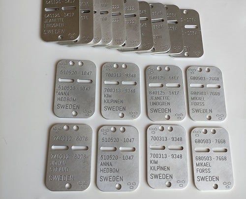 Custom CNC engraving