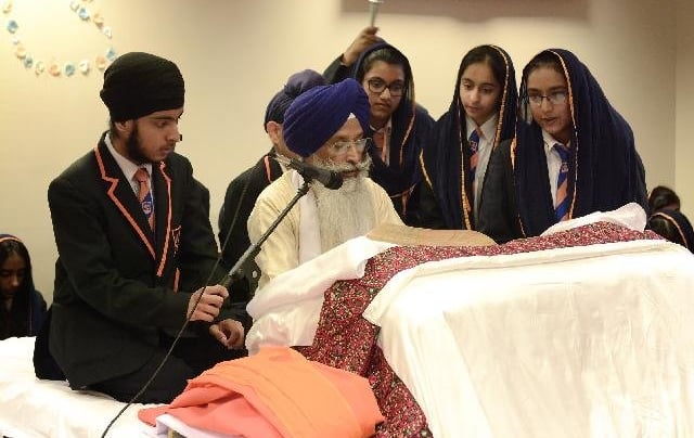 Guru Granth Sahib Charni Lag Ceremony Helpline