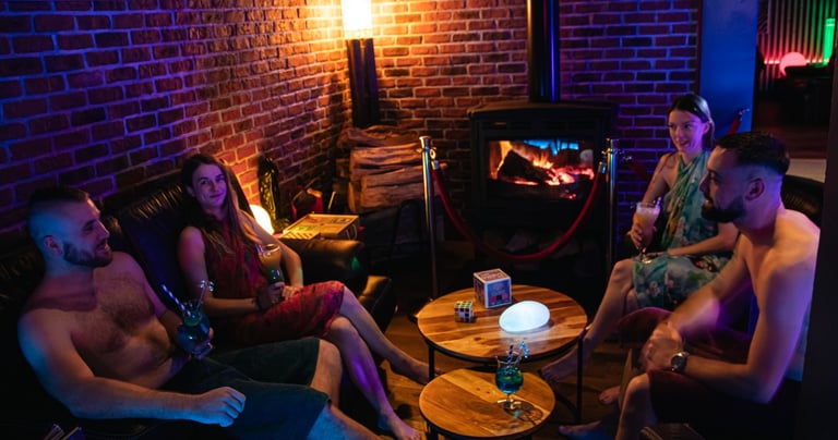 La Bulle Sauna Le lounge