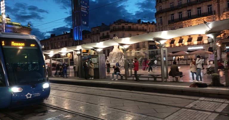 The >Line One tram