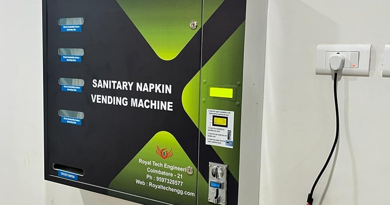 Sanitary Napkin pad vending machine