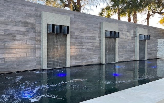 Efflorescence removed after image psi power washing