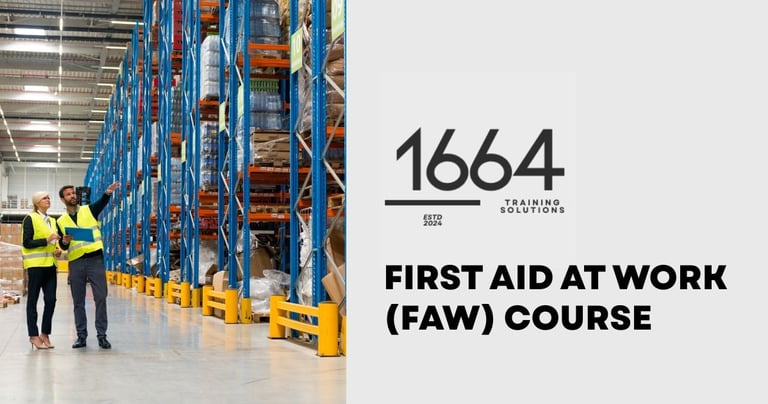 Social share image for First Aid at Work (FAW) Course