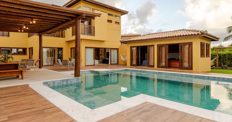 Casa de luxo com piscina privativa em Costa do Sauípe