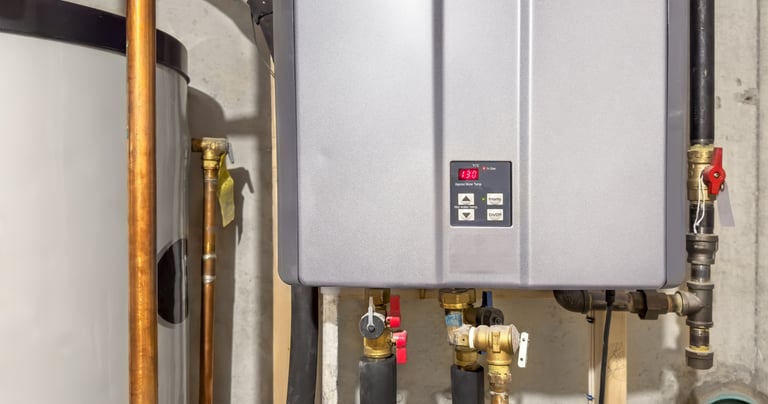 repair of a tankless water heater in Goodyear AZ