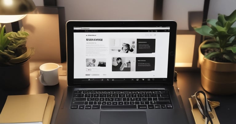 A flat lay of productivity tools including planners, headphones, and a smartphone.