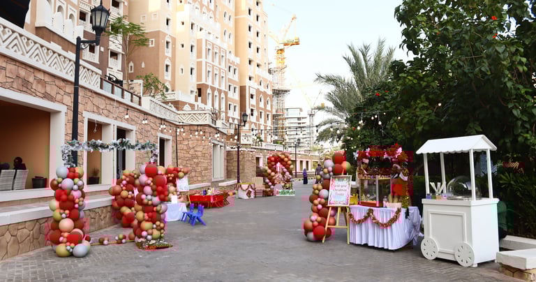 Sweet treats activity corner Dubai event