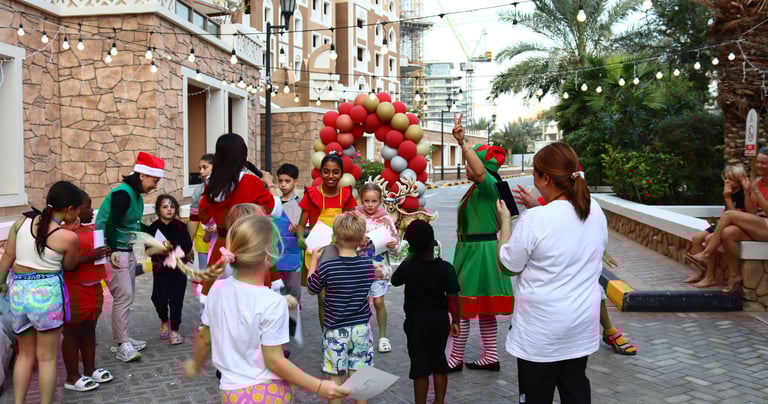 Christmas Party for a community event Dubai, UAE