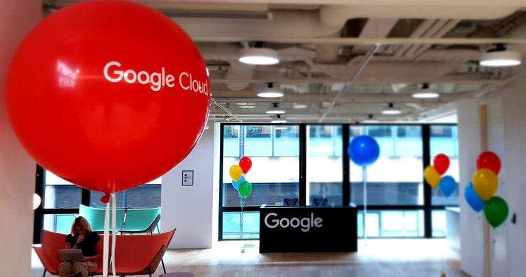 google balloons