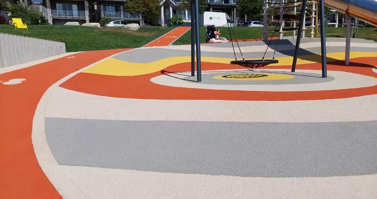 FirstBase playground safety surfacing