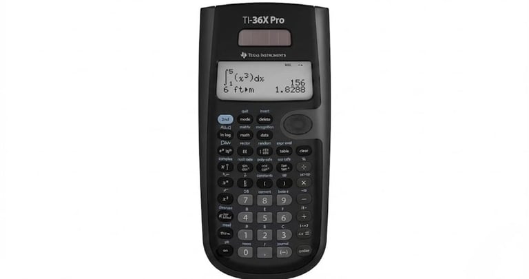 Texas Instruments TI-36X Pro multiview scientific calculator durable model for competitive exams.
