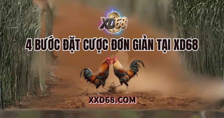 Hướng dẫn các bước đặt cược theo kinh nghiệm đá gà online xd68 2025