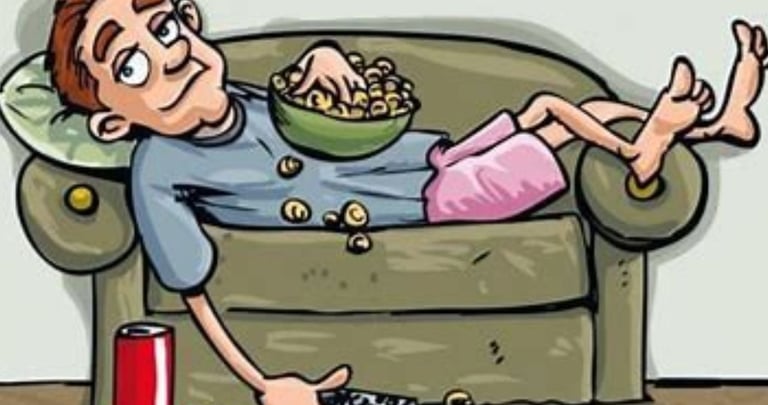 lazy cartoons
