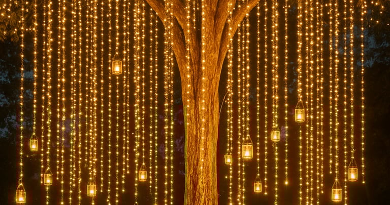 Fairy lights installations