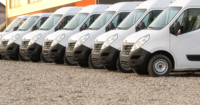 Furgoneta de reparto