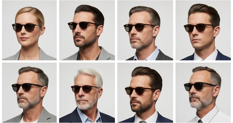 Guía para elegir lentes vintage según la forma del rostro