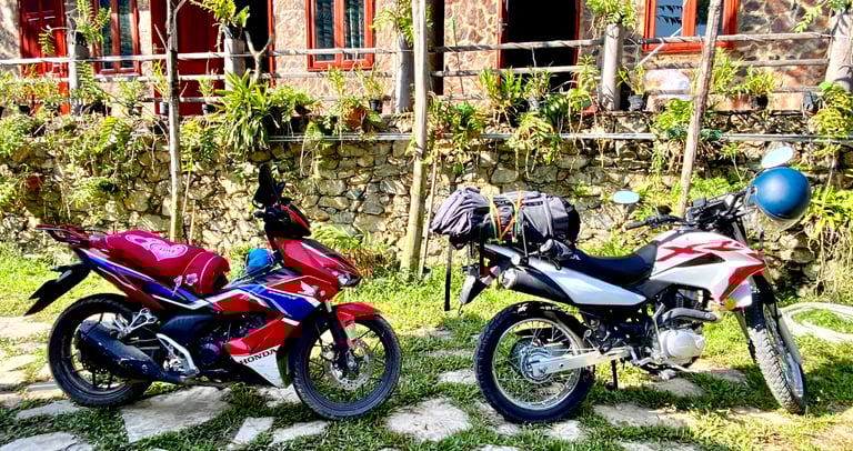 Honda Winner X and Honda XR 150