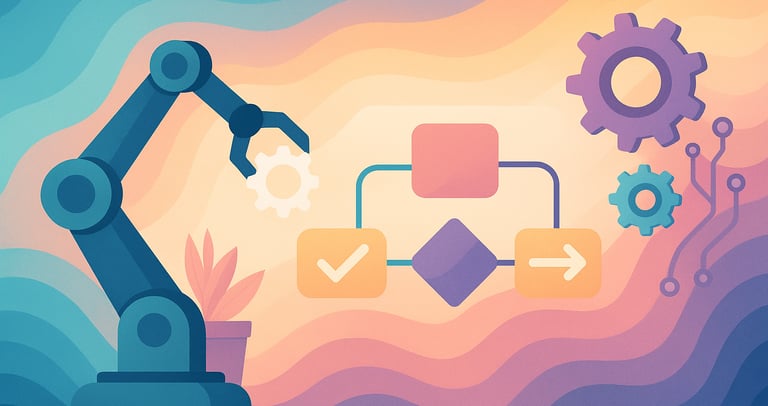 a robot arm with a robot and a robot