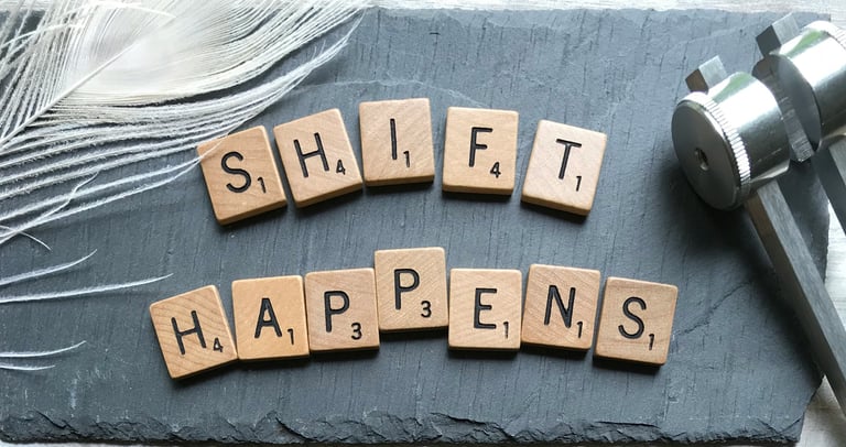 shift happens : transformation possible : coaching de vie