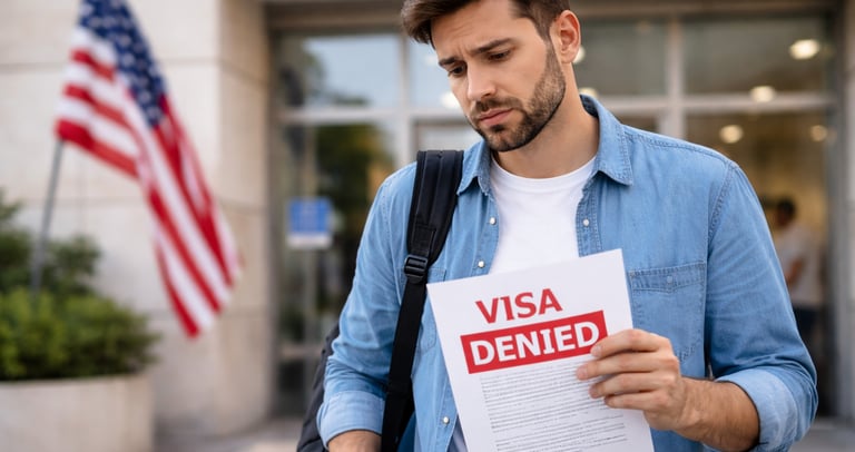 visto americano negado