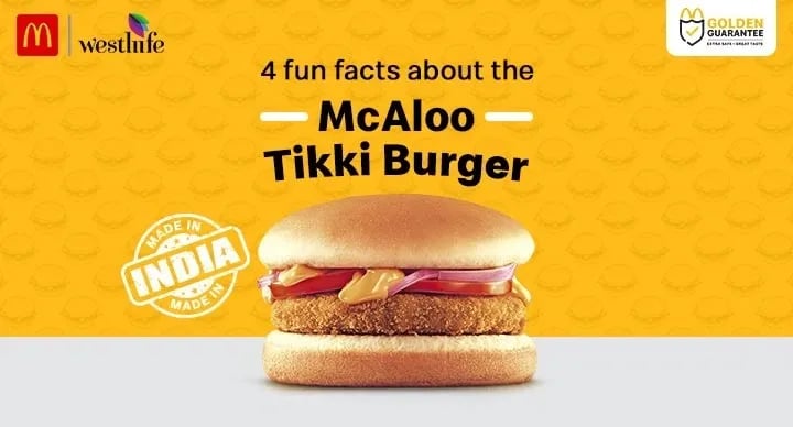 McAloo Tikki Burger